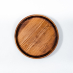 Деревянный сервировочный поднос Art of Siberia блюдо для подачи  200 мм WS12
