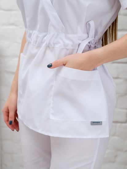 Костюм женский М-112-0 ( Тиси/белый)