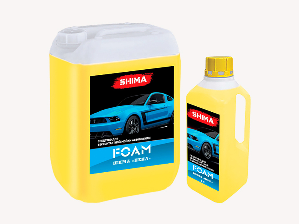 SHIMA "FOAM" Средство для бесконтактной мойки транспорта 1л.