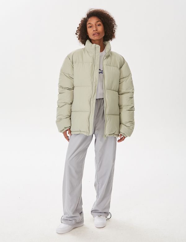 Пуховик Basic Хаки - фото 9