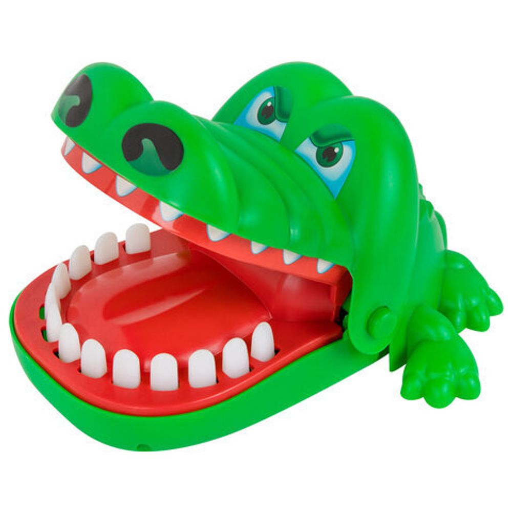 Настольная игра на реакцию "Безумный крокодил", 2894950