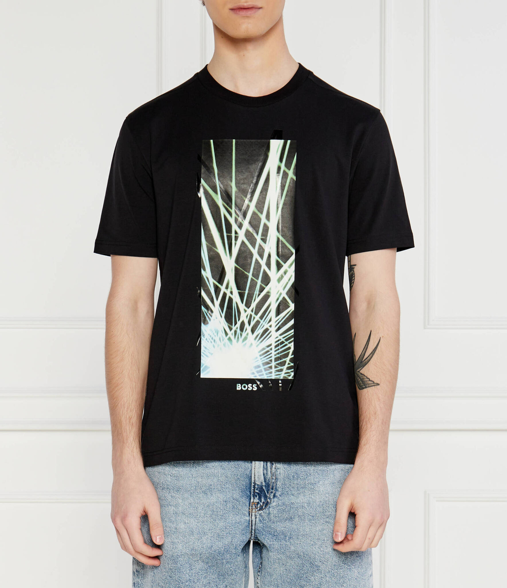 Футболка Tee 6 BOSS GREEN - черный(50514647)