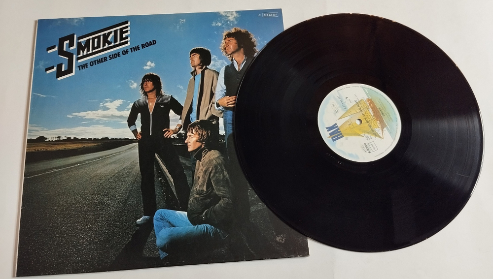 Винтажная виниловая пластинка LP Smokie The Other Side Of The Road (Germany 1979)