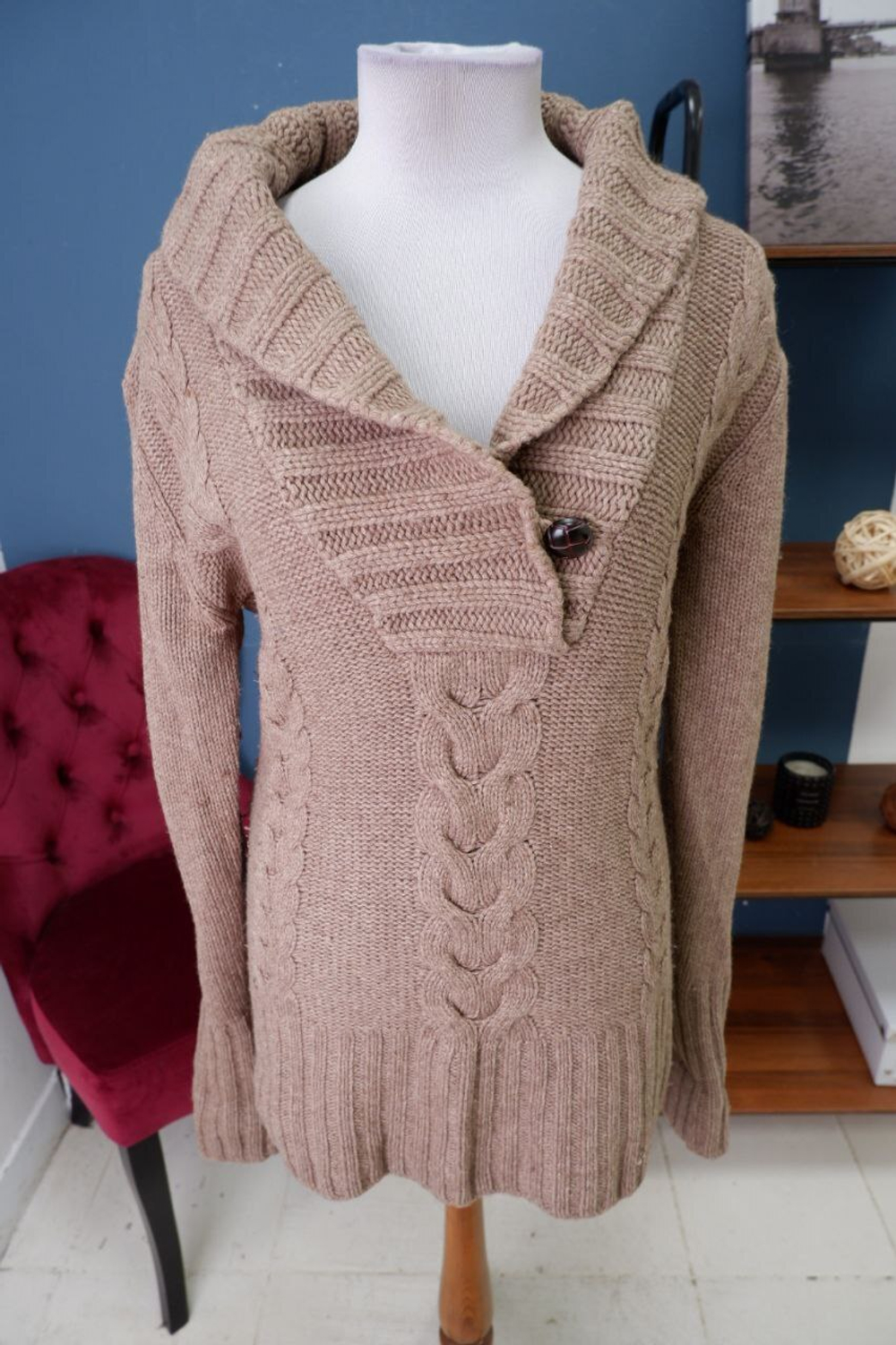 Джемпер H&M теплый 46 размер