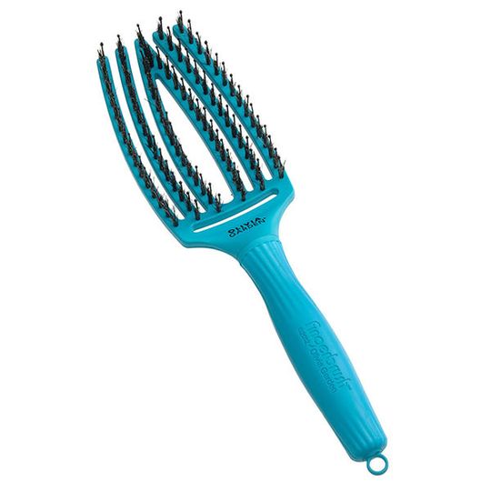 Щетка для укладки Fingerbrush Care Iconic Boar&Nylon BLUE LAGOON ID1835