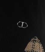 Хлопковый гольф TWINSET - черный(222TT3352)