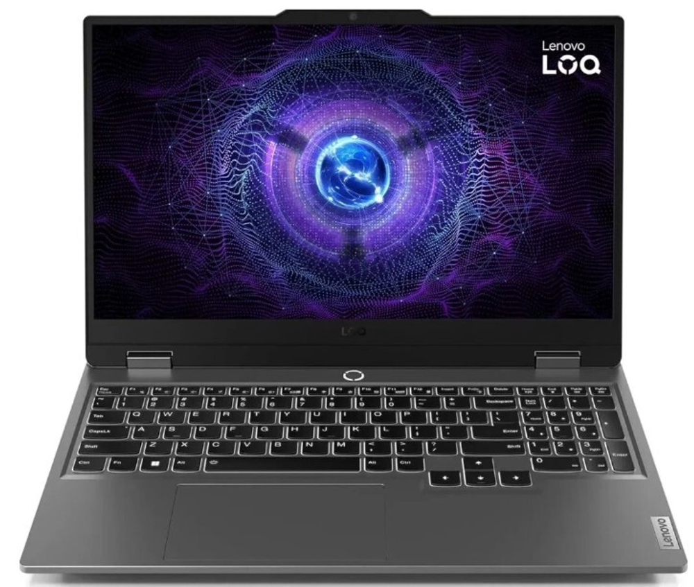 Ноутбук  Lenovo LOQ 15IAX9 15.6 ", Core i5, 24 Гб RAM, 512 Гб SSD, GeForce RTX 3050, Серый
