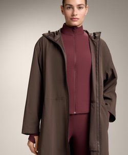 Oysho Техническая куртка FELLEX® Volcanic, бордовый