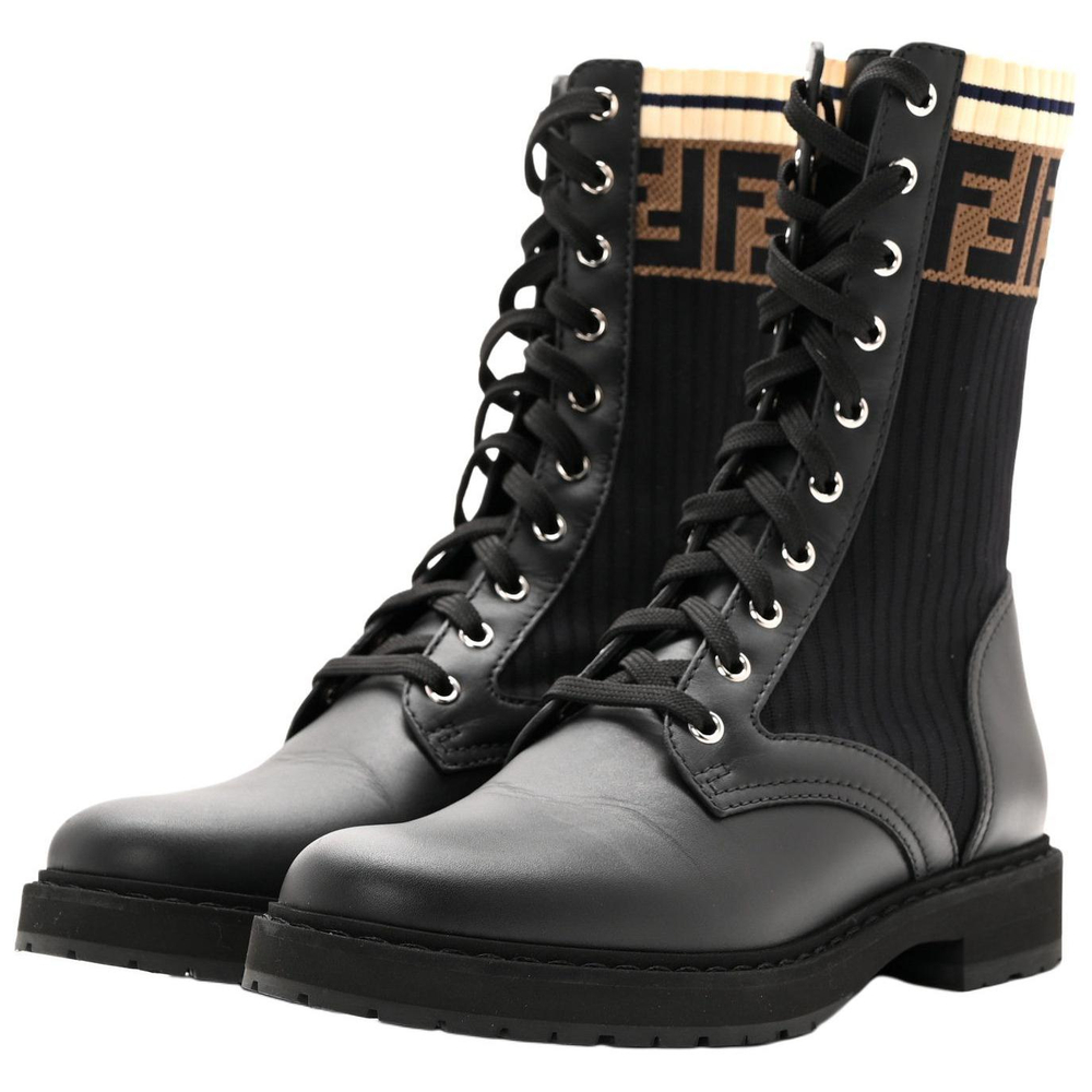 Fendi Rockoko lace-up boots Women"s