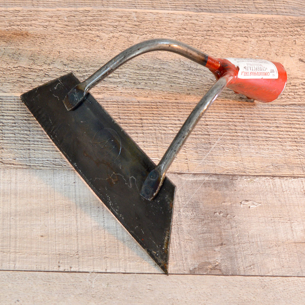 Тяпка металл 200*55мм толщина 1,5мм "Супер-сталь" (красный)