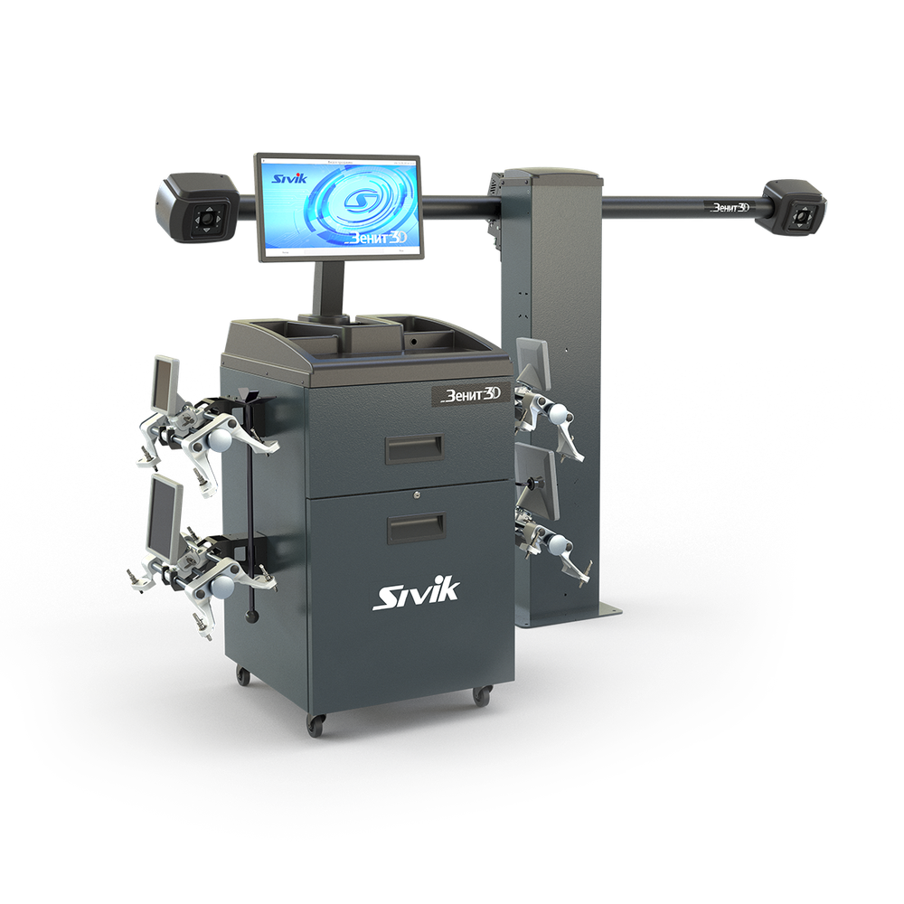 Стенд регулировки развала схождения Зенит-3D М2КС
