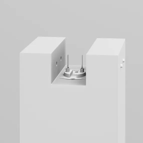 Уличный трековый светильник Альфа / Alfa Elasity IP 3000K 16Вт 38° белый Outdoor o-tr01-3-s-16ww3k