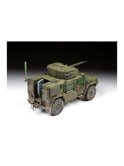 Сборная модель ZVEZDA Российский бронеавтомобиль Тайфун ВДВ 4*4 К-4386 с БМДУ, 1/35