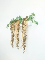 Искусственные цветы на стену в кашпо