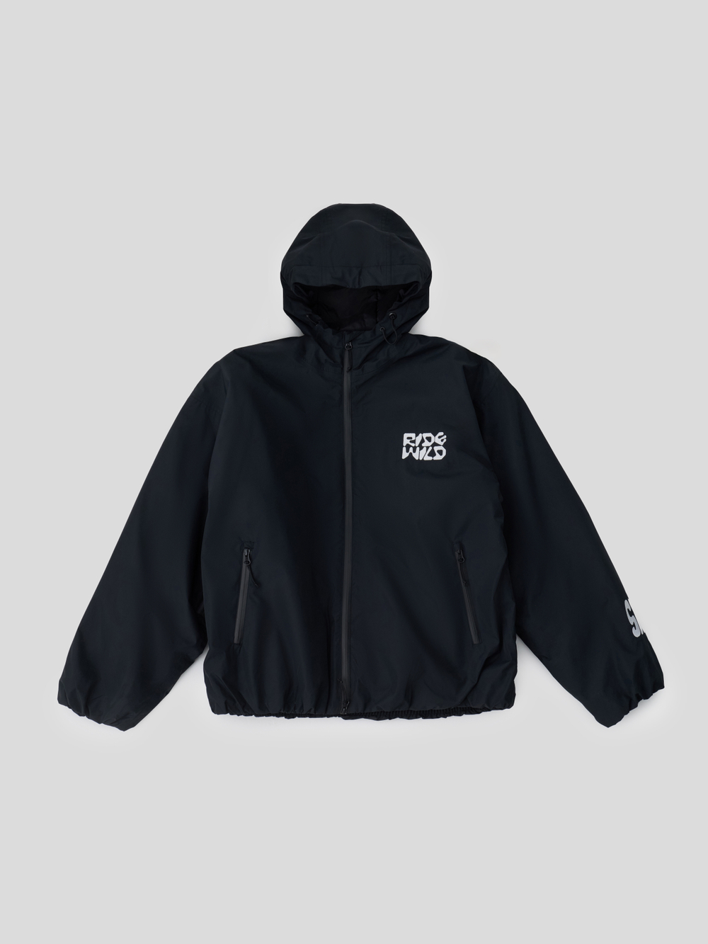 WILD x SNAP JACKET BLACK