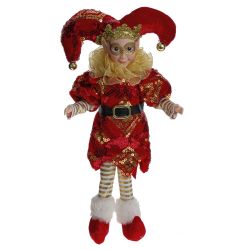 GAEM Игрушка набивная "Клоун", L13 W5 H25 см, 2в.