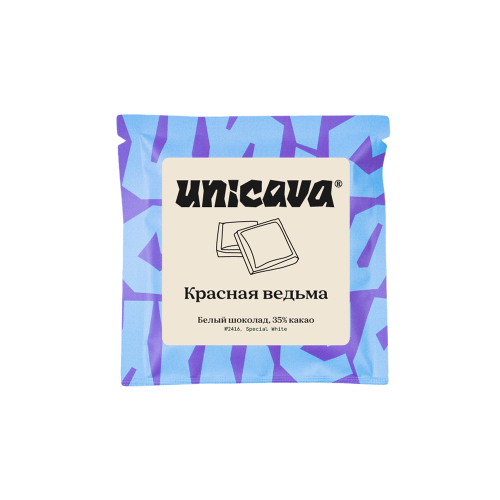 Красная ведьма, белый шоколад 35 %