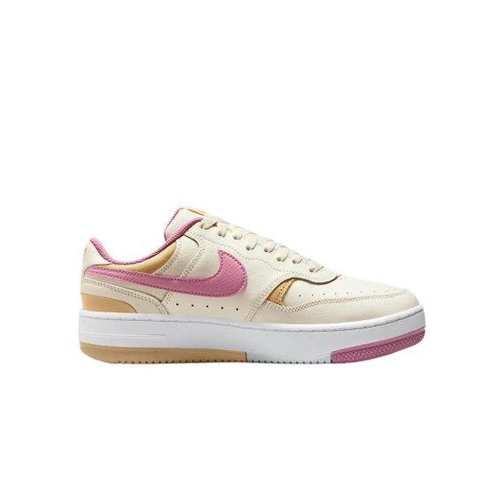 Кроссовки для скейтбординга NIKE Gamma Force, низкие, бежево-розовые, женские