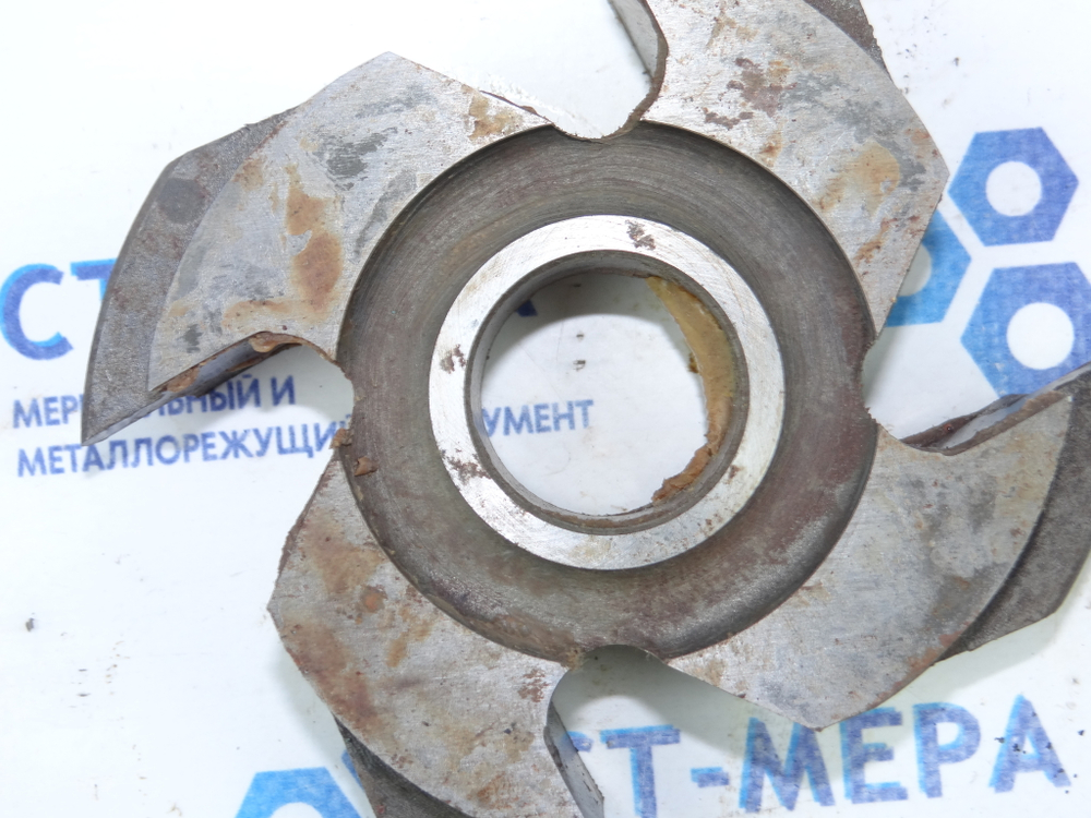 Фреза насадная для обработки пазов или профилей 123х25х30мм