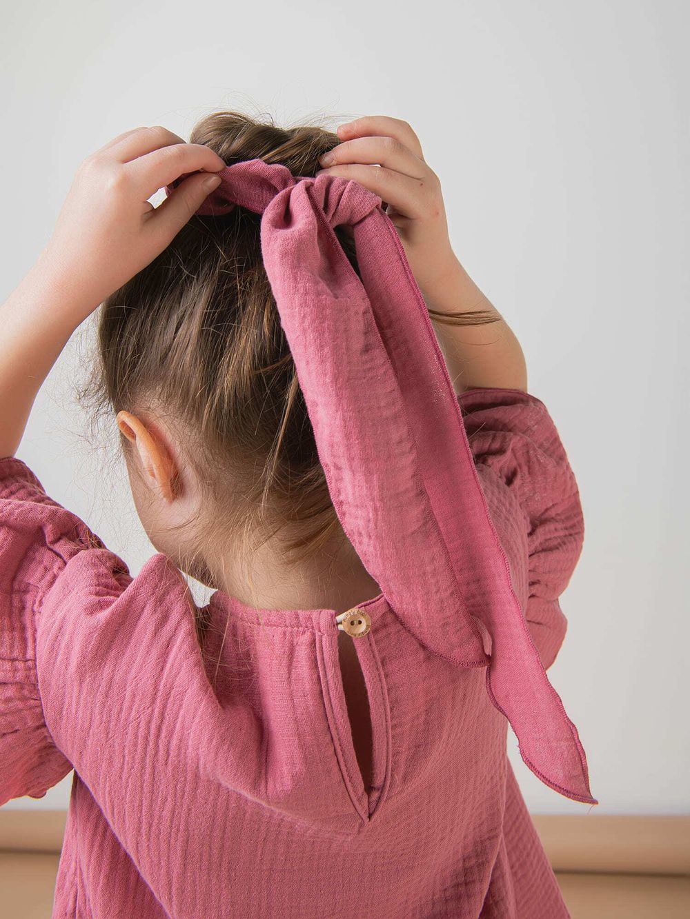 Бант "Брусника"