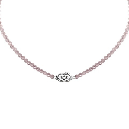 Чокер Второй Ка розовый кварц