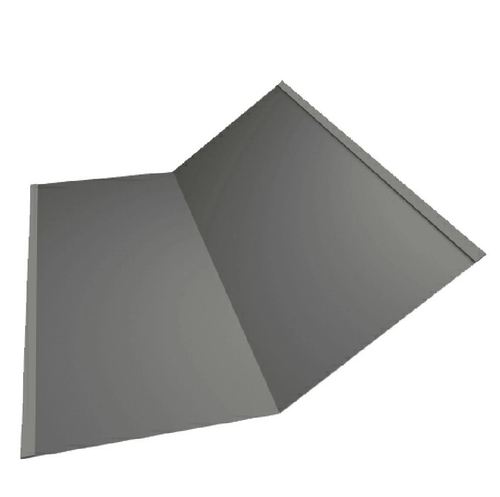 Ендова нижняя Grand Line Rooftop Бархат Ral 7024 300х300 мм резка