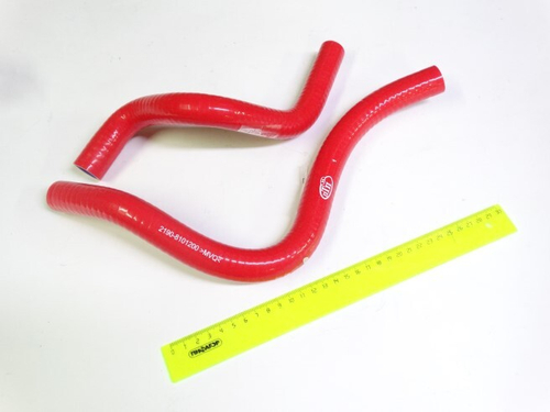 Патрубок печки /2190/ 2 шт силикон (ПТП64)