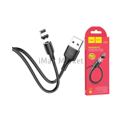 Зарядный кабель Hoco X52, USB-A - Lightning, 2.4A, 12W, 1 м, черный