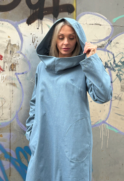 Платье Assassin /джинс голубой