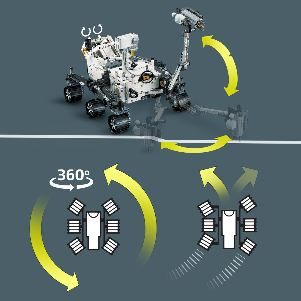 LEGO Technic — Марсоход НАСА «Настойчивость» 42158 / артикул   42158  / GTIN 5702017425184