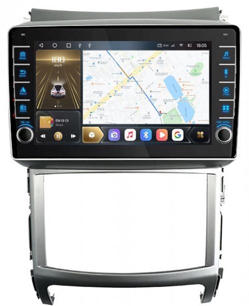 Магнитола для Hyundai ix55 2009-2013 - Kuberg OL-9766 (кнопки и крутилки), Android 12, Быстрая, CarPlay, 4G SIM-слот