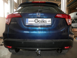 Оцинкованный фаркоп на Honda HR-V 2014-2021 (без электрики), Galia H097C