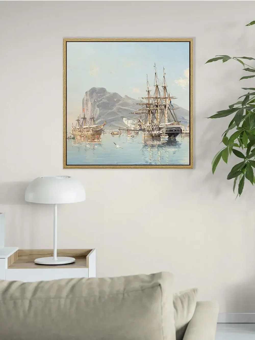 Картина на стену интерьерная на холсте 54*54 см