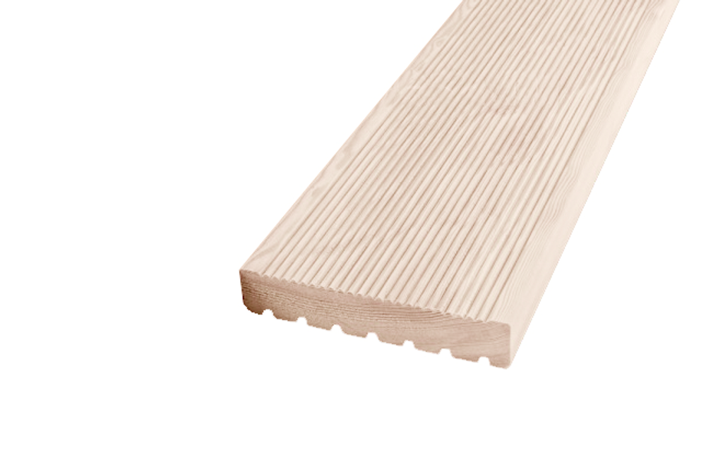 Террасная доска вельвет (лиственница) сорт Прима