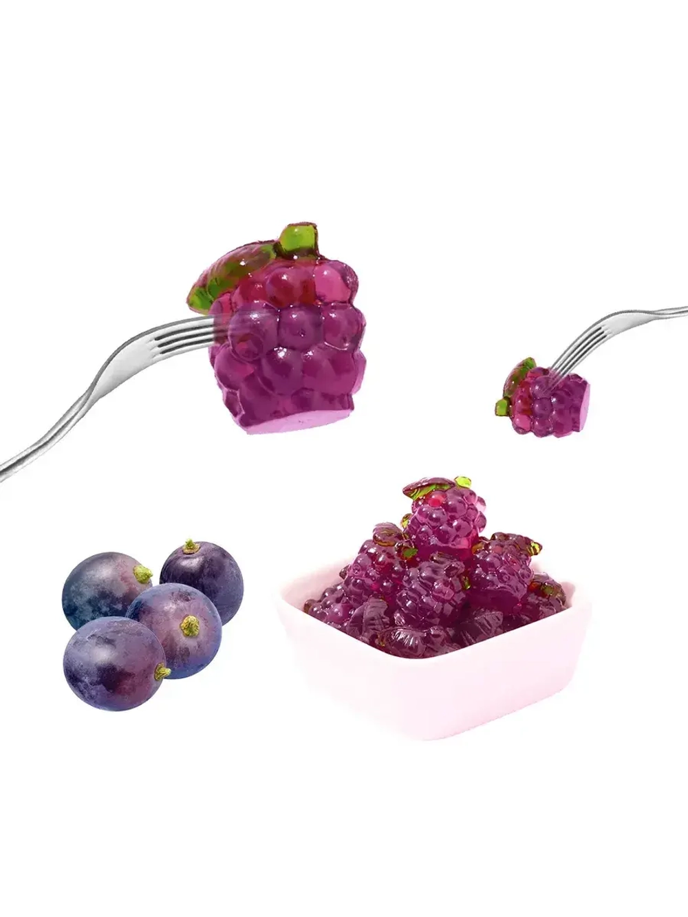 Жевательный мармелад 4D со вкусом Винограда 20 г * 20 шт