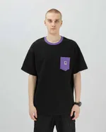 Футболка ANTEATER Phat Purple Pocket 215 Black