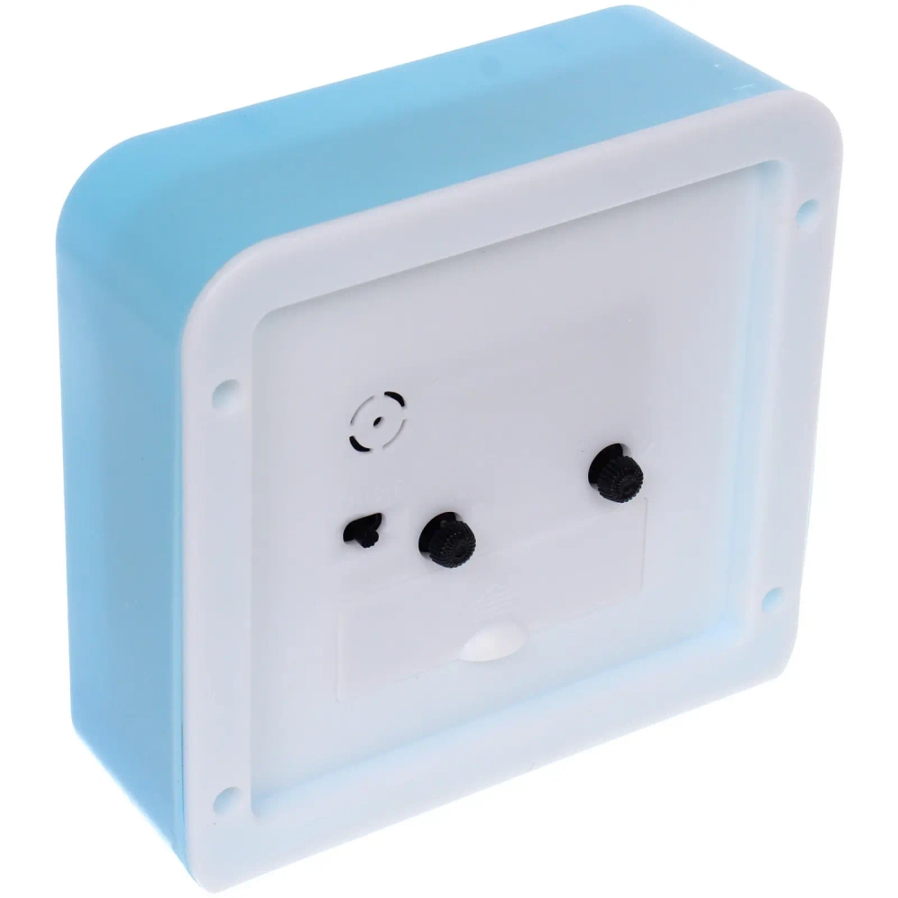 Будильник «Виола» 10,5*10,5*4см, микс цветов