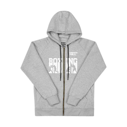 FH-10274A Толстовка на молнии BOXING серая