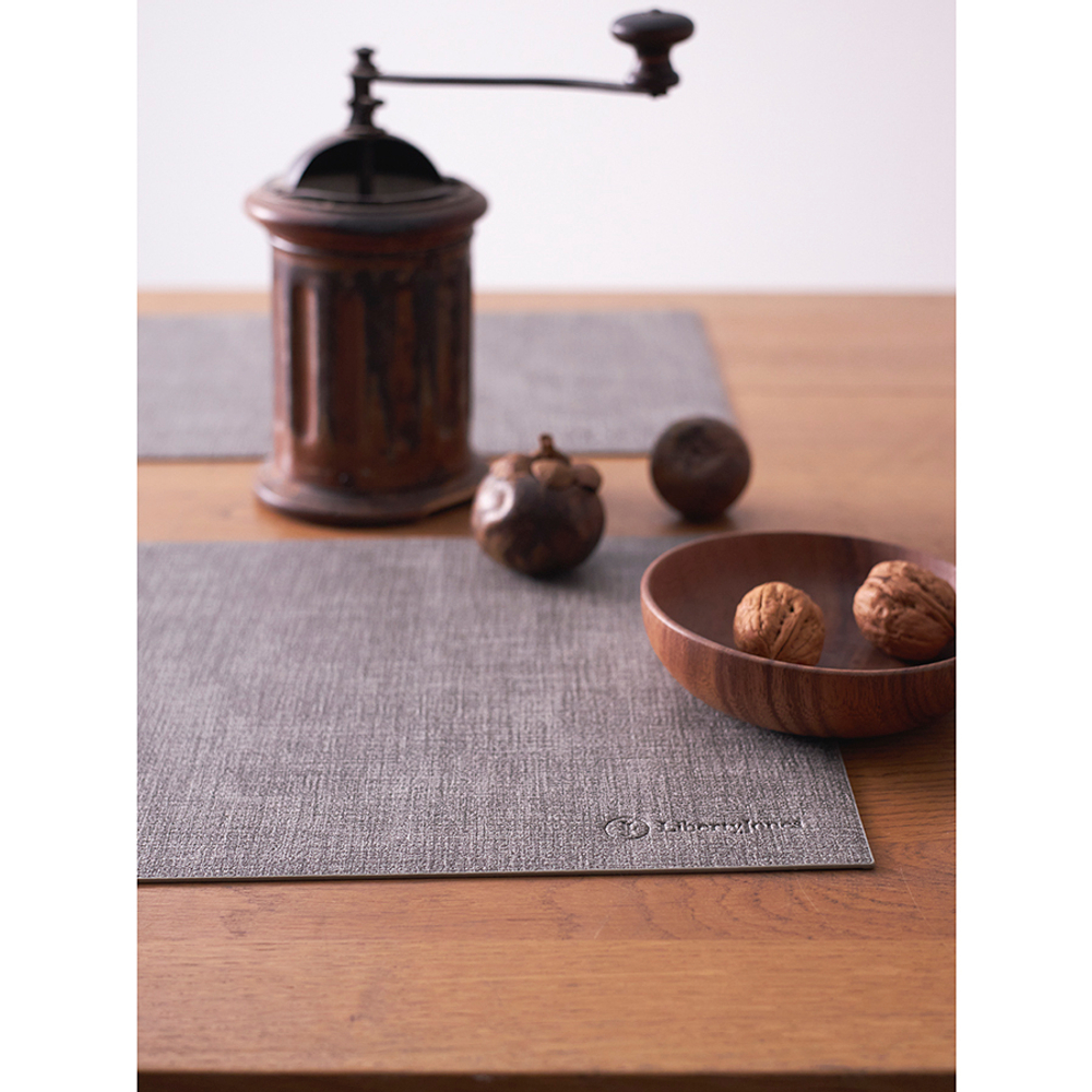 Набор из 2-х сервировочных салфеток leanera, 30х45 см, серые