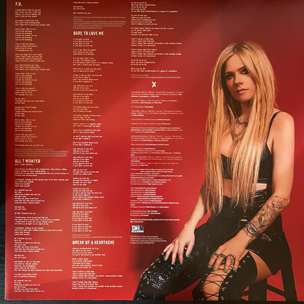 Avril Lavigne / Love Sux (LP)