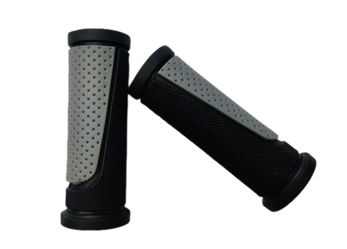 Ручки руля Вело, 90 мм (короткие), серый