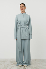 Рубашка с драпировкой