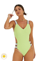 Купальник слитный "Цитрусовый микс"