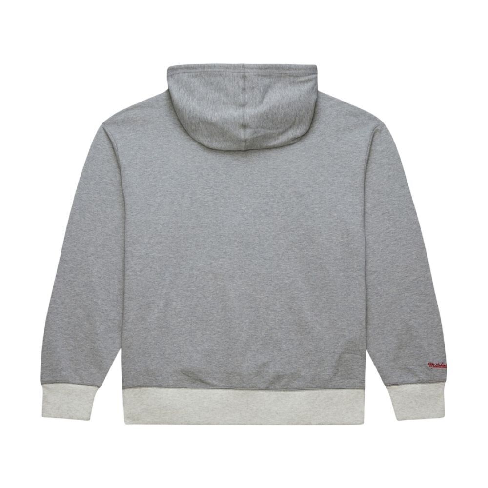 Баскетбольная толстовка Mitchell&amp;Ness Heritage Collection Vintage Fleece Chicago Bulls Gray sweatshirt