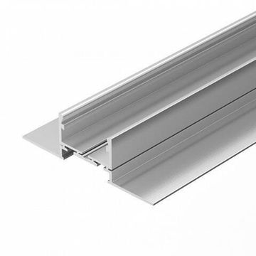 Профиль для прямоугольных светильников 2м 033693 серебристый PLS-LOCK-H19-T-HIDE-2000 Arlight
