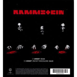 Rammstein / Angst (CD Single)