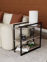 Придиванный столик приставной 3 полки SILEO MAXI