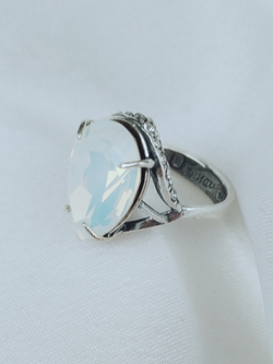 "Лотари" кольцо в серебряном покрытии из коллекции "Romantic Delux" от Jenavi