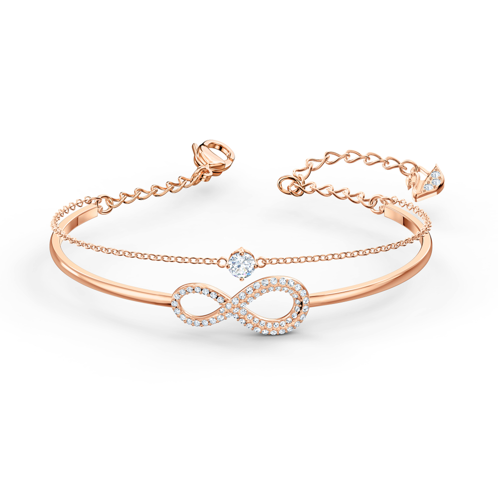 SWA INFINITY:BANGLE CHAIN CRY/CZWH/ROS M Bracelet 5518871