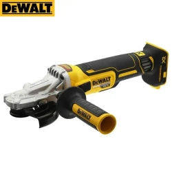 Угловая шлифовальная машина DEWALT DCG405FN XR 125 мм 18 В, бесщеточная, литиевая, промышленная, специальная, полирующая, плоская головка, голый инструмент